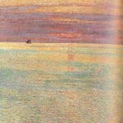 Sunset at Sea (nn02) Childe Hassam